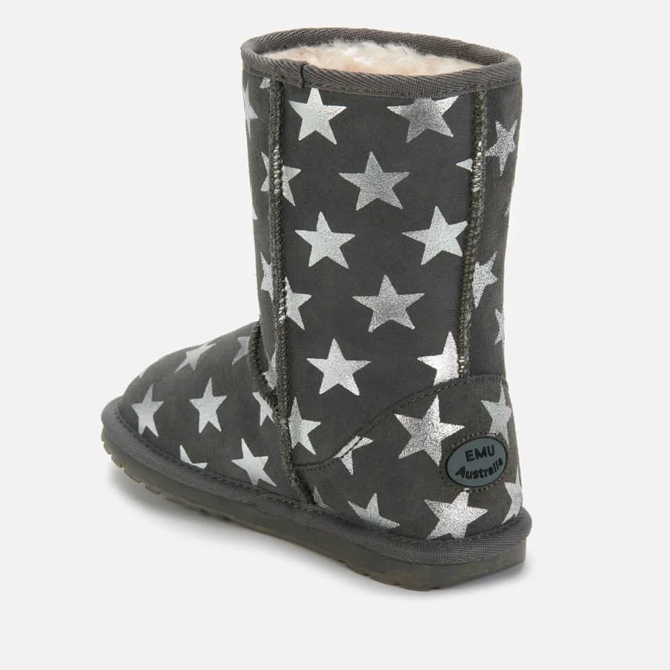 商品EMU Australia|EMU AUSTRALIA KIDS' STARRY NIGHT LEATHER BOOTS - CHARCOAL,价格¥131,第3张图片详细描述