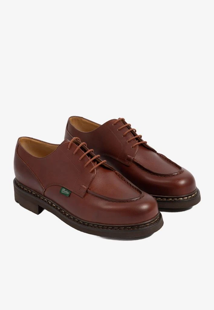 商品Paraboot|Chambord Derby Shoes in Leather,价格¥2594,第3张图片详细描述