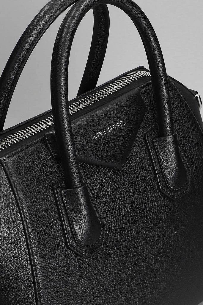 商品Givenchy|Givenchy Hand Bag In Black Leather,价格¥13109,第4张图片详细描述