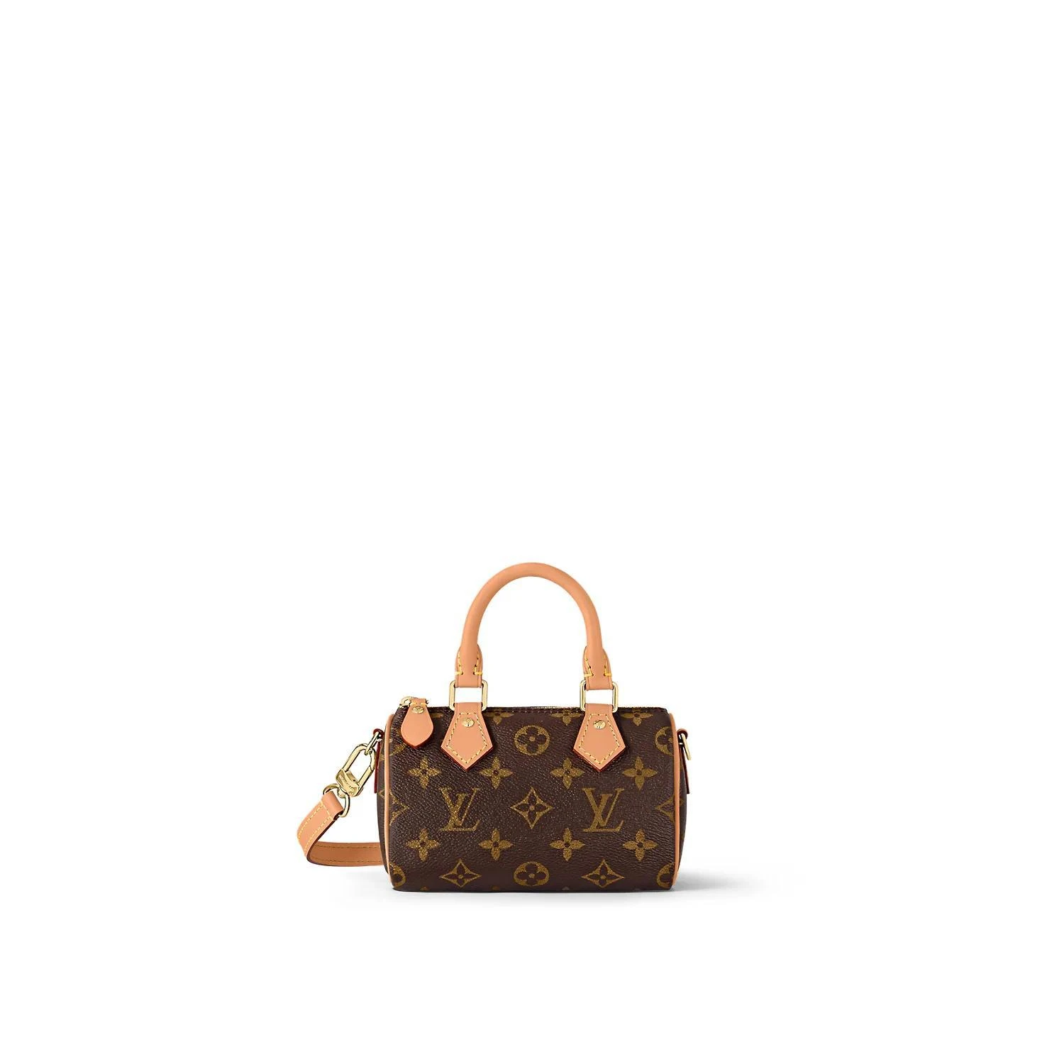 商品Louis Vuitton|包邮包税【预售7天发货】 LV路易威登 23秋冬 女士 单肩包 NANO SPEEDY 手袋 M81085,价格¥14114,第1张图片