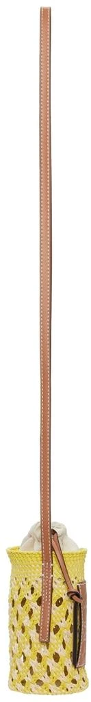 商品Loewe|Beige & Yellow Paula's Ibiza Cylinder Pocket Bag,价格¥4125,第4张图片详细描述