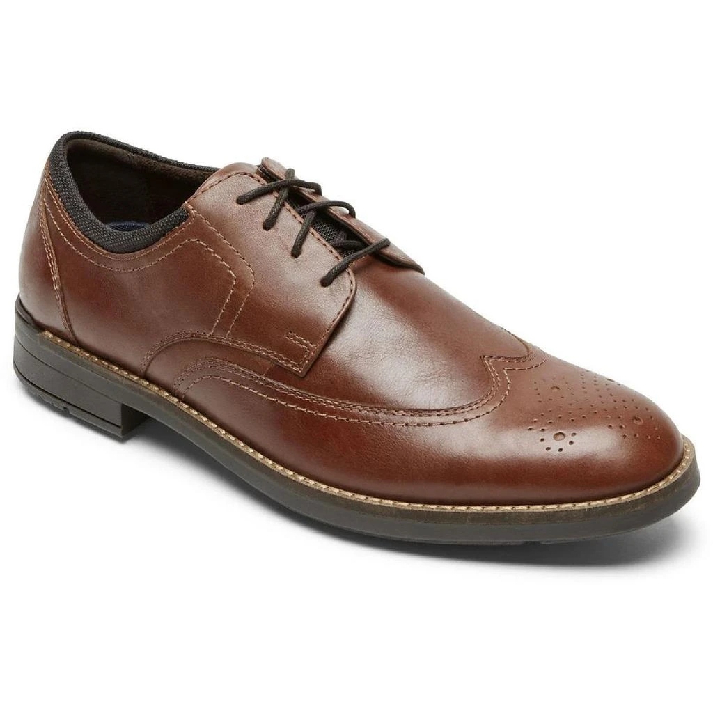 商品Rockport|Rockport Mens Bryant Leather Lace-Up Oxfords,价格¥498,第1张图片