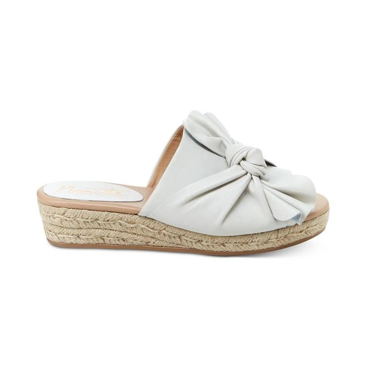 商品Nanette Lepore|Nanette by  Dominik Knotted Wedge Flats,价格¥370,第3张图片详细描述