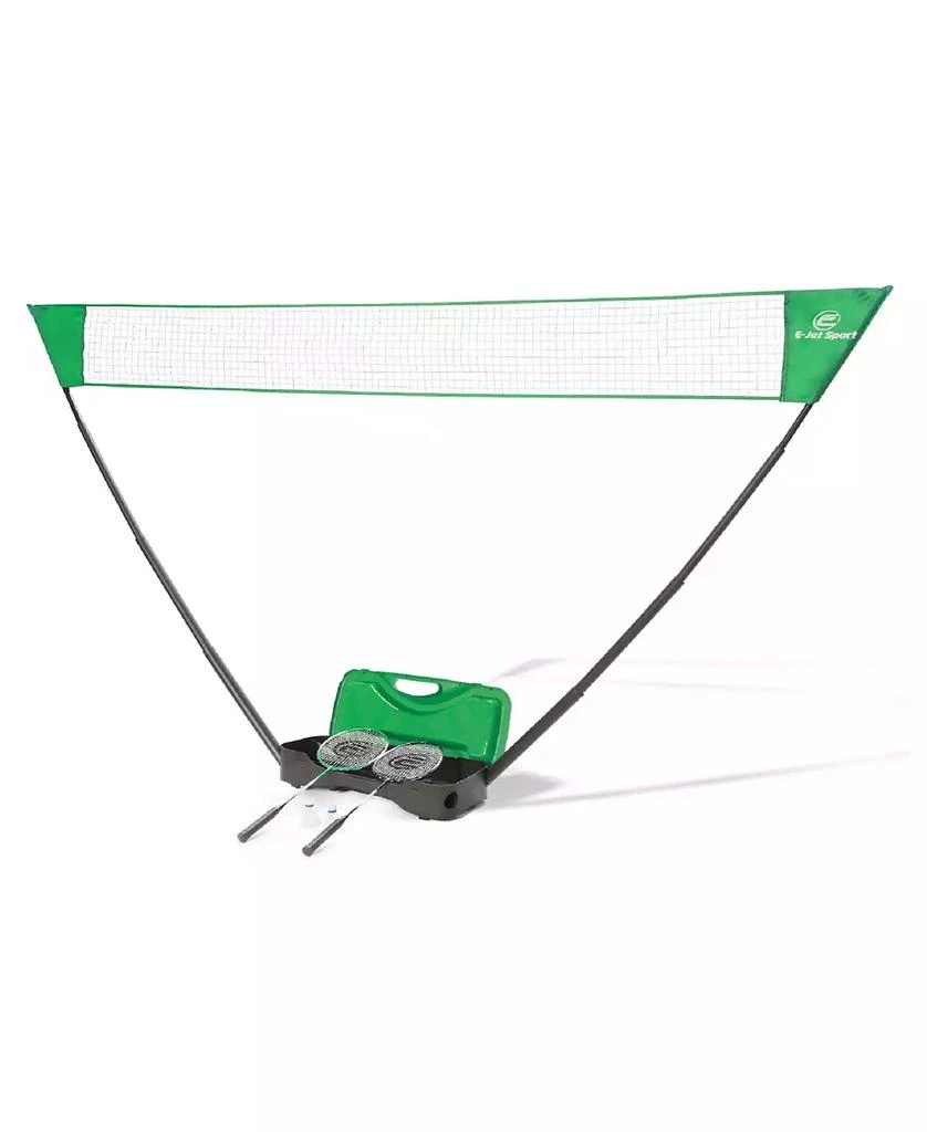 商品E-JET SPORT|Badminton Net Outdoor Game, Badminton Set, Rackets Shuttlecocks Combo for Kids Family Portable, No Tools Required, Portable Storage Base,价格¥445,第1张图片