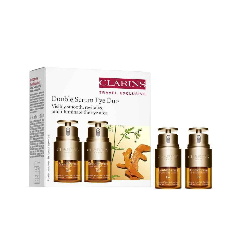 商品Clarins|Clarins 娇韵诗 双萃焕活眼部精华眼霜套装 2*20ml,价格¥1206,第1张图片