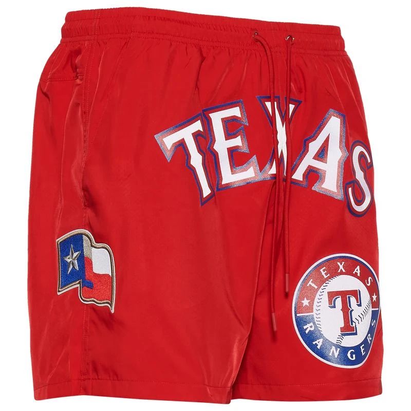 商品Pro Standard|Pro Standard Rangers Team Woven Shorts - Men's,价格¥600,第3张图片详细描述