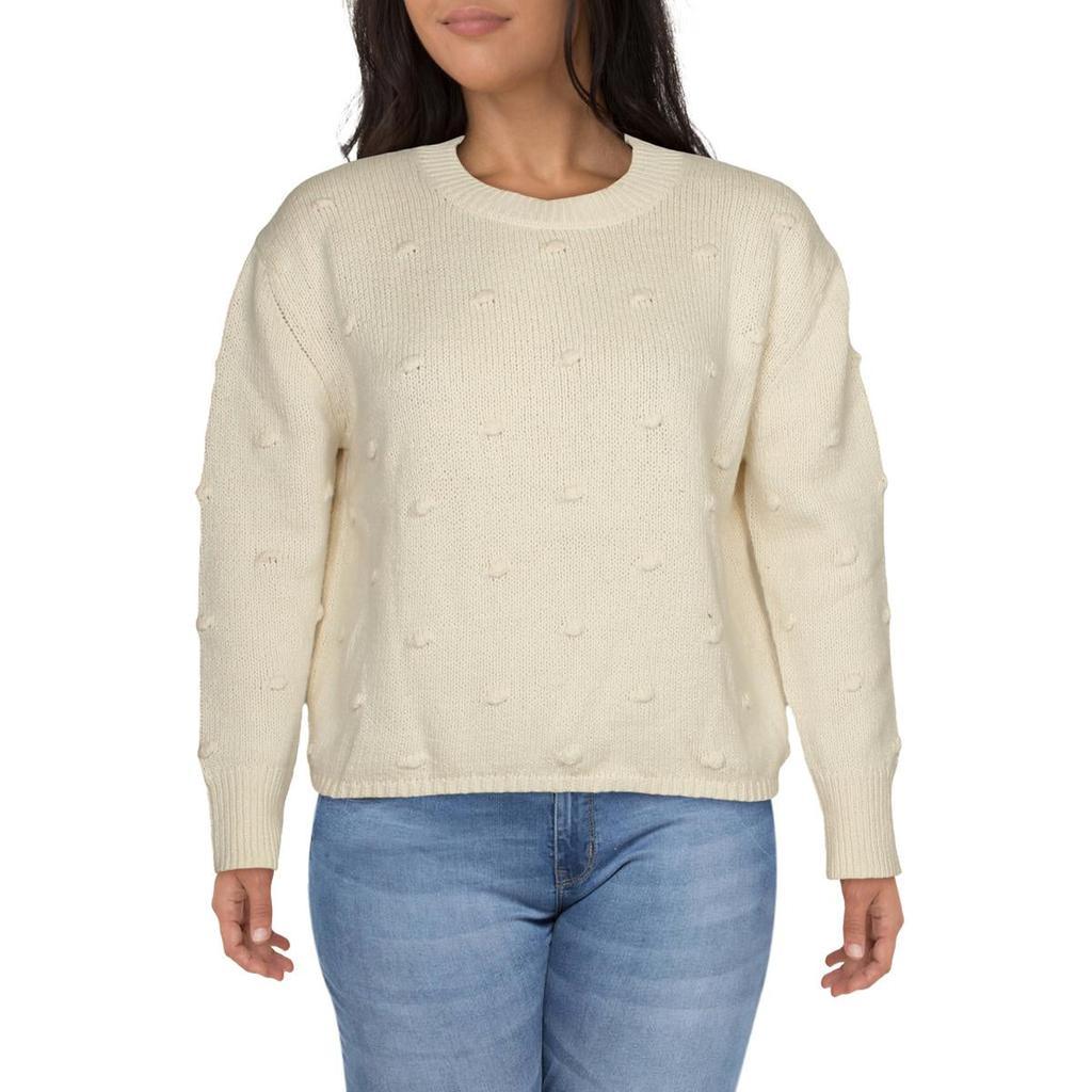商品525 America|525 America Womens Chunky Bubble Stitch Pullover Sweater,价格¥59,第1张图片