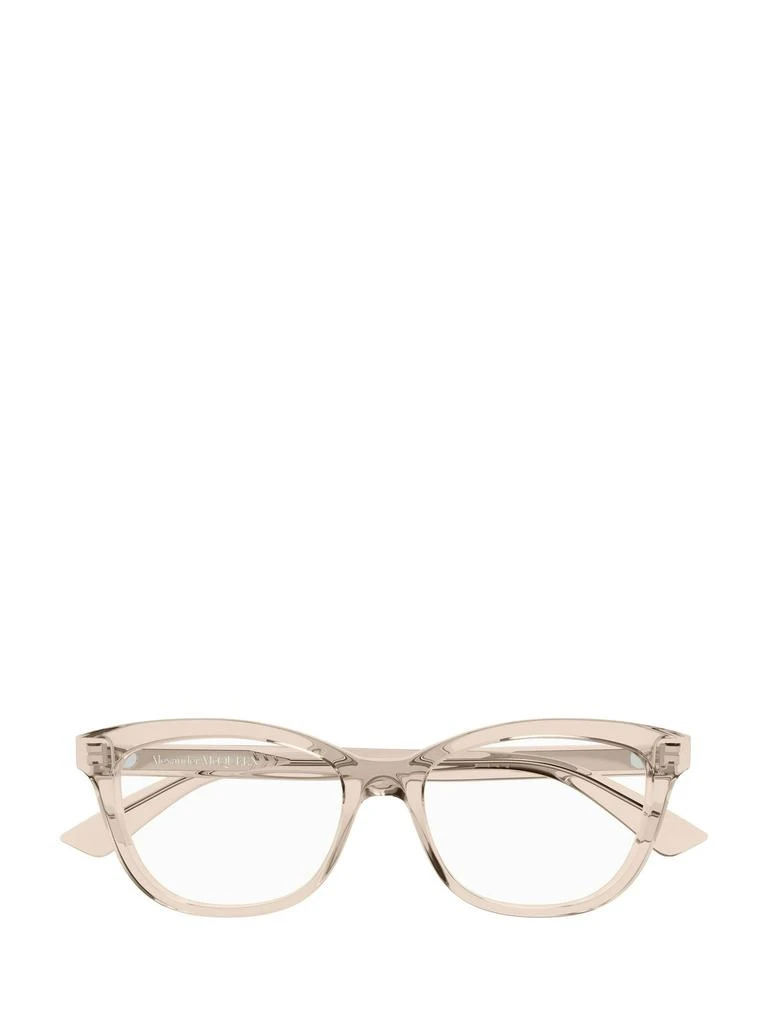 商品Alexander McQueen|Alexander McQueen Eyewear Cat-Eye Frame Glasses,价格¥1352,第1张图片