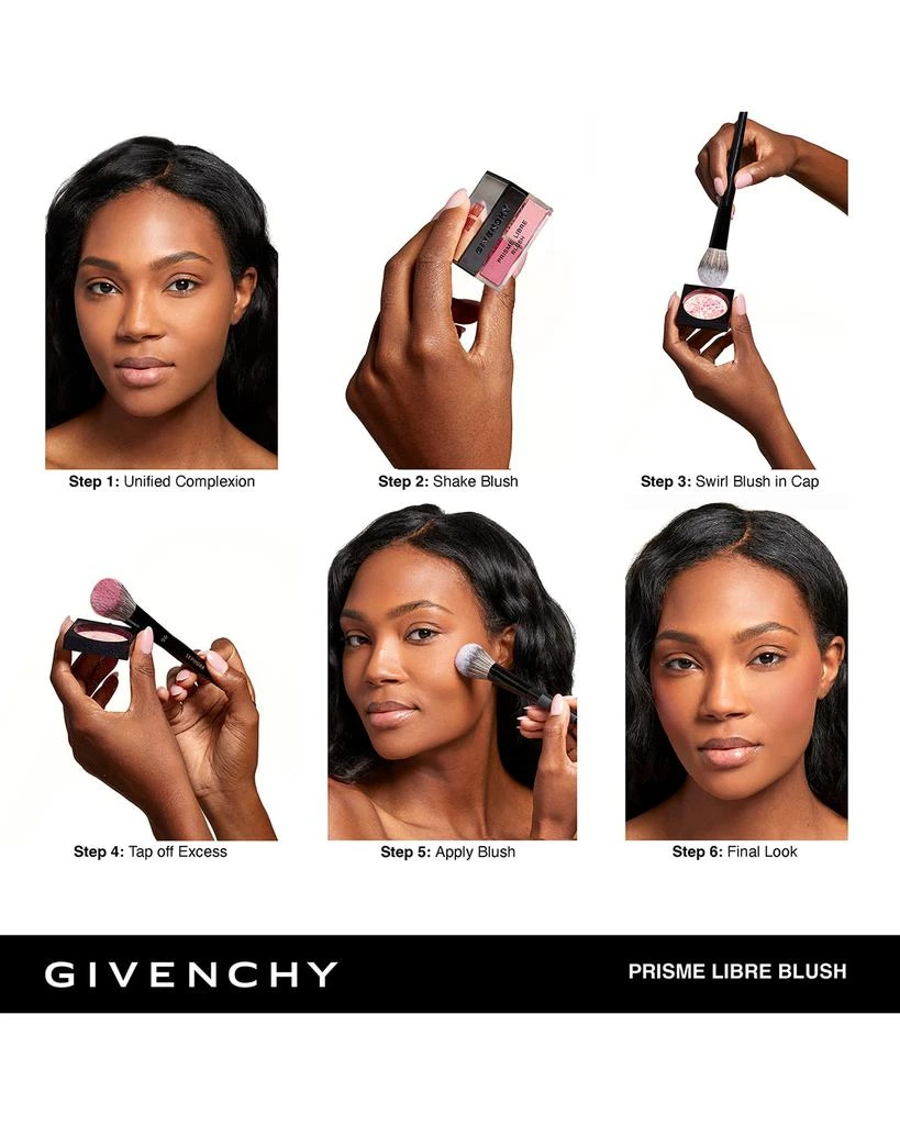 商品Givenchy|Prisme Libre Loose Powder Blush, 12h Radiance, 1.8 oz.,价格¥365,第5张图片详细描述