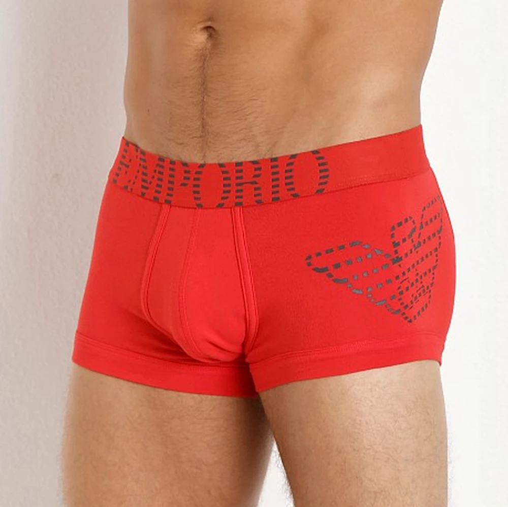 EMPORIO ARMANI 男士荧光红色平角内裤 111866-4A725-10874 商品