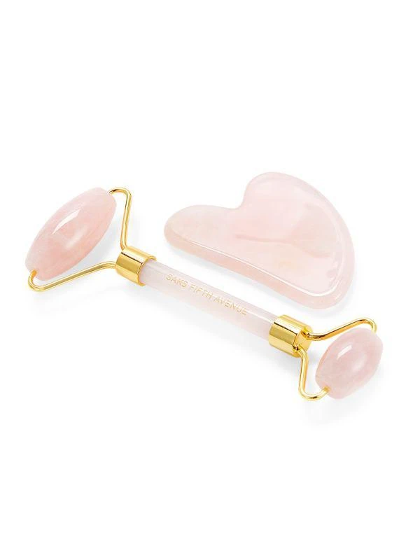 商品Saks Fifth Avenue|Rose Quartz Roller & Gua Sha Set,价格¥241,第2张图片详细描述