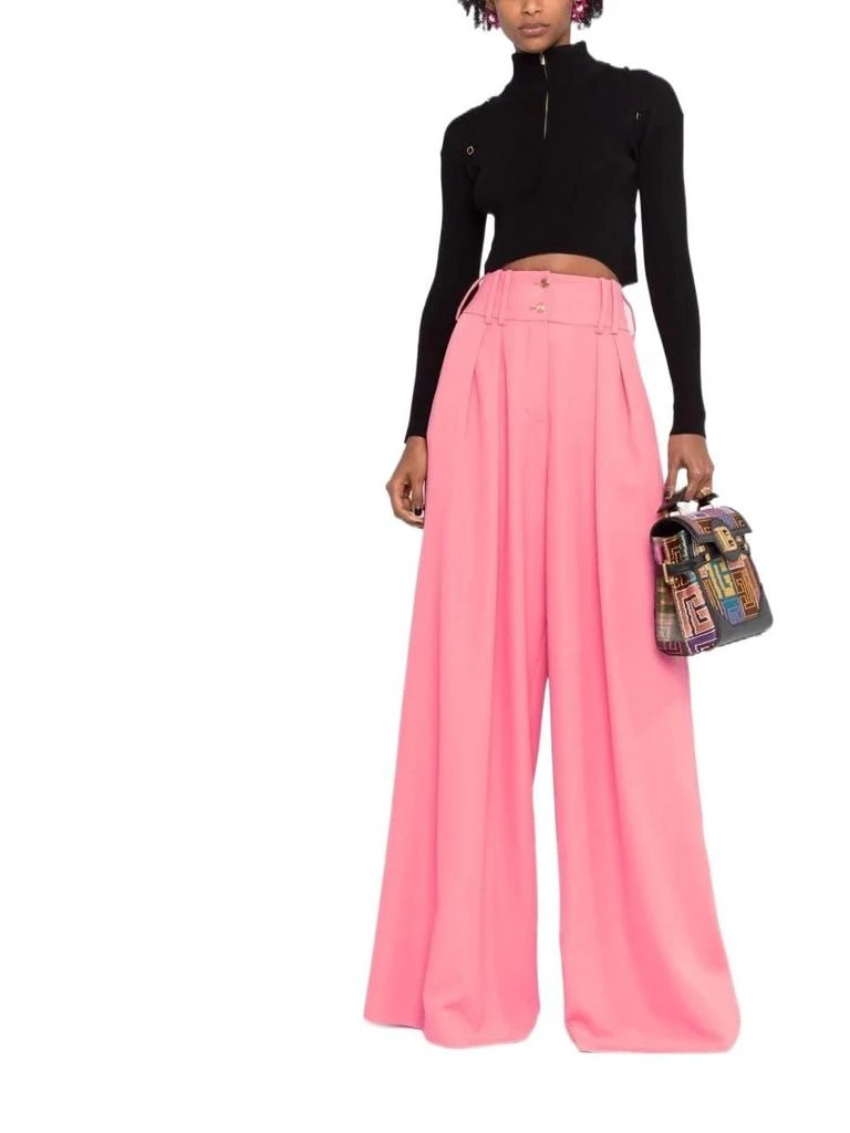 商品Balmain|Balmain Women&#39;s  Pink Wool Pants,价格¥8248,第2张图片详细描述