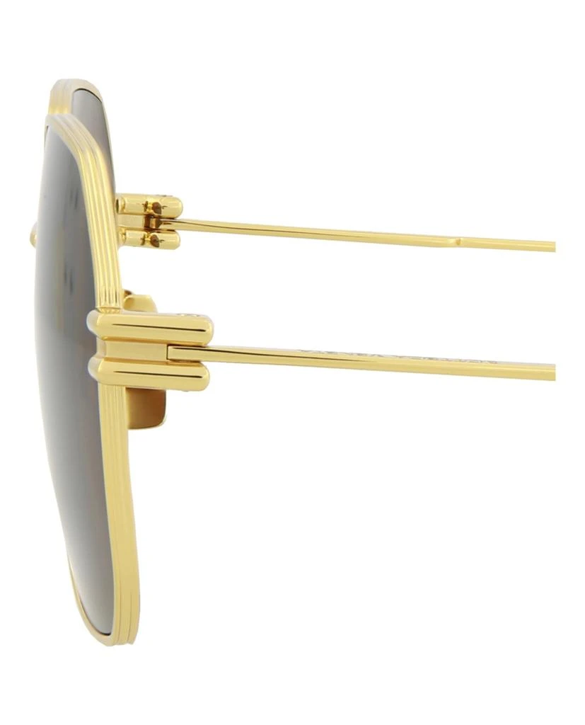 商品Bottega Veneta|Square-Frame Metal Sunglasses,价格¥1200,第4张图片详细描述