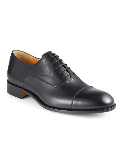 商品Saks Fifth Avenue|COLLECTION Tyler Leather Cap Toe Oxfords,价格¥1230,第1张图片