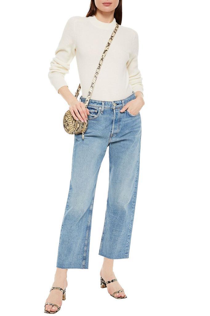 商品Rag & Bone|Maya high-rise straight-leg jeans,价格¥618,第4张图片详细描述