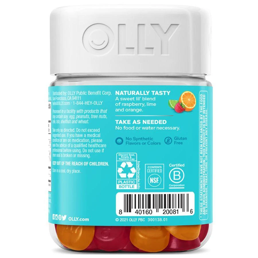 商品OLLY|Kids Chillax Sunny Sherbet,价格¥133,第2张图片详细描述