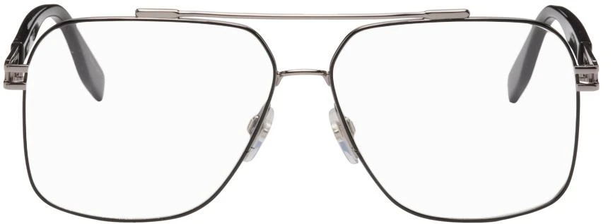 商品Marc Jacobs|Silver Aviator Glasses,价格¥1507,第1张图片