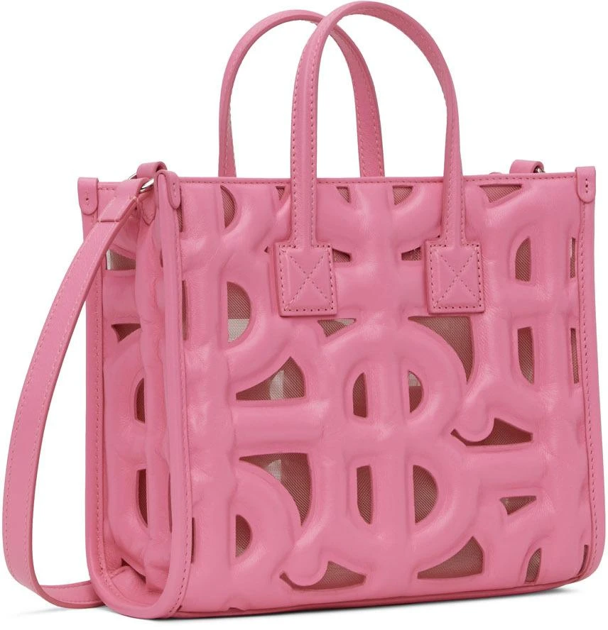 商品Burberry|粉色迷你 Freya 托特包,价格¥23961,第3张图片详细描述