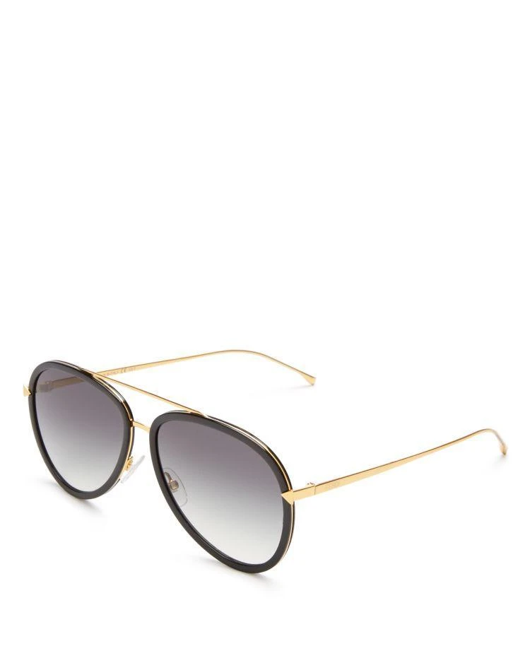 商品Fendi|Women's Combo Aviator Sunglasses, 57mm,价格¥3588,第2张图片详细描述