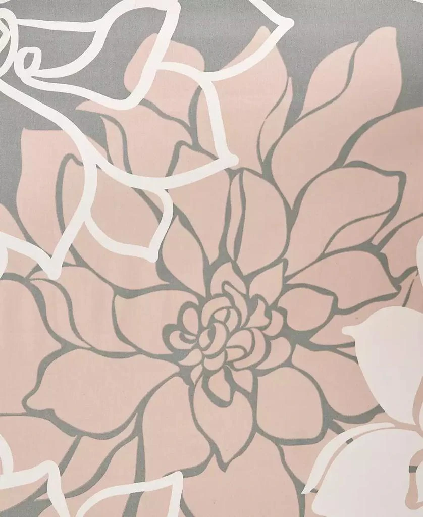 商品Madison Park|Lola Floral Cotton Shower Curtain, 72" x  72",价格¥415,第2张图片详细描述