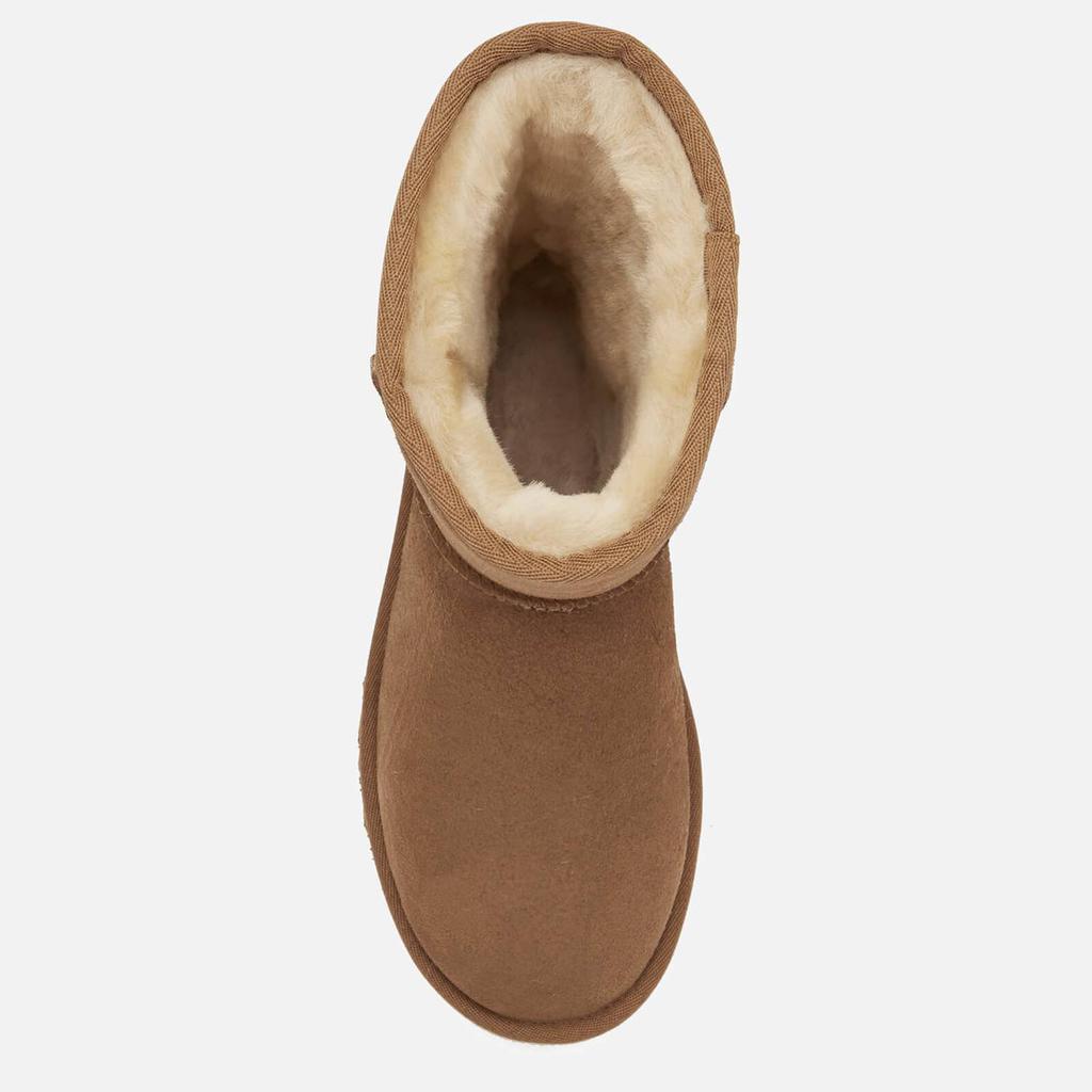 商品UGG|UGG Women's Classic Short II Sheepskin Boots - Chestnut,价格¥787-¥1391,第5张图片详细描述