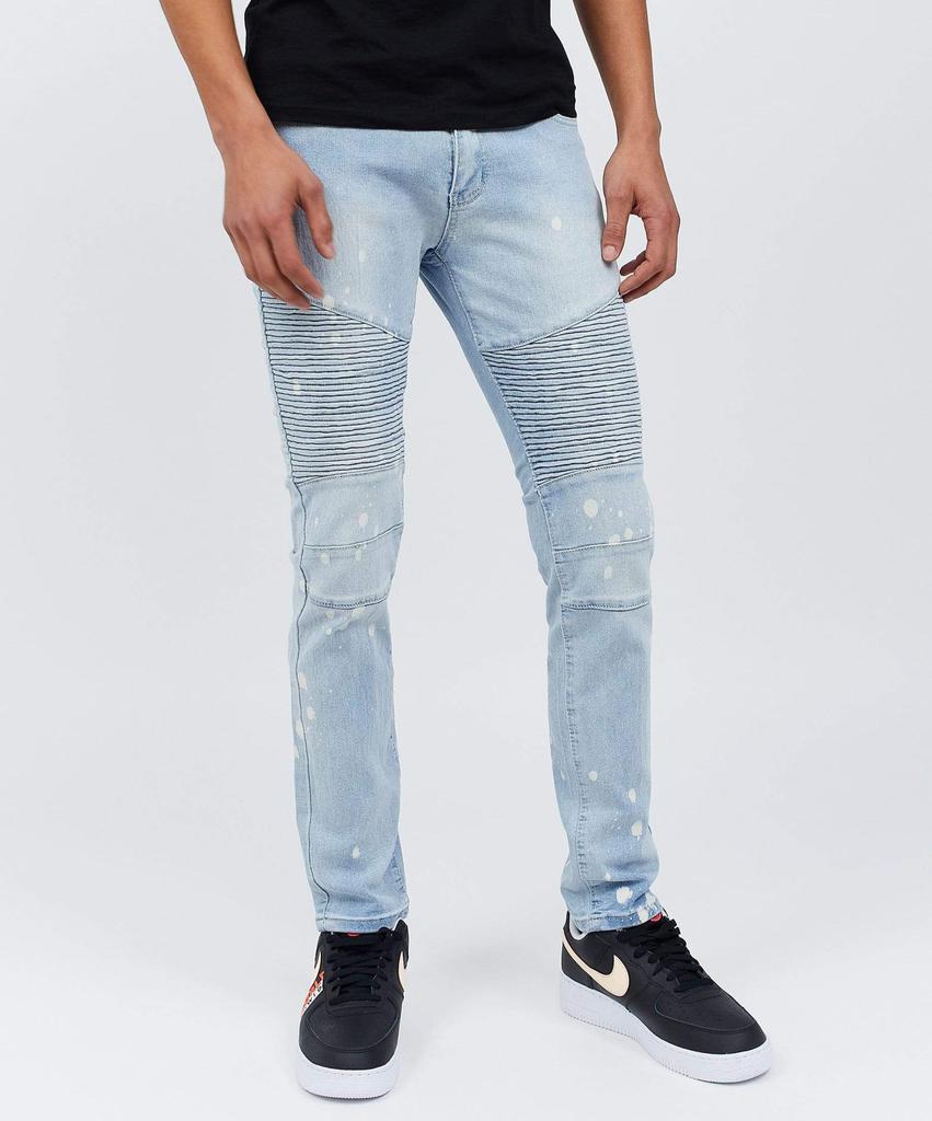 商品Reason Clothing|Melbourne Moto Paint Splatter Jeans,价格¥148,第1张图片