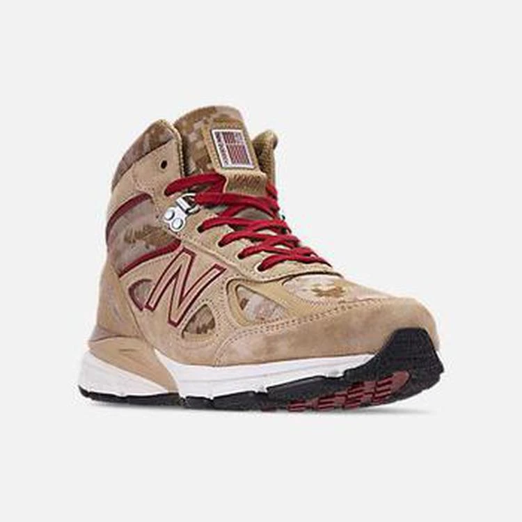 商品New Balance|Men's New Balance 990v4 Mid Sneaker Boots,价格¥595,第2张图片详细描述