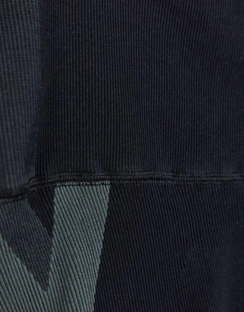 商品Adidas|adidas Training Plus Sculpt leggings with seam detail in black,价格¥740,第2张图片详细描述