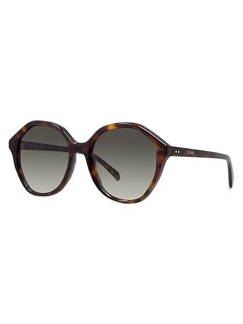 商品Celine|54MM Geometric Sunglasses,价格¥2836,第2张图片详细描述