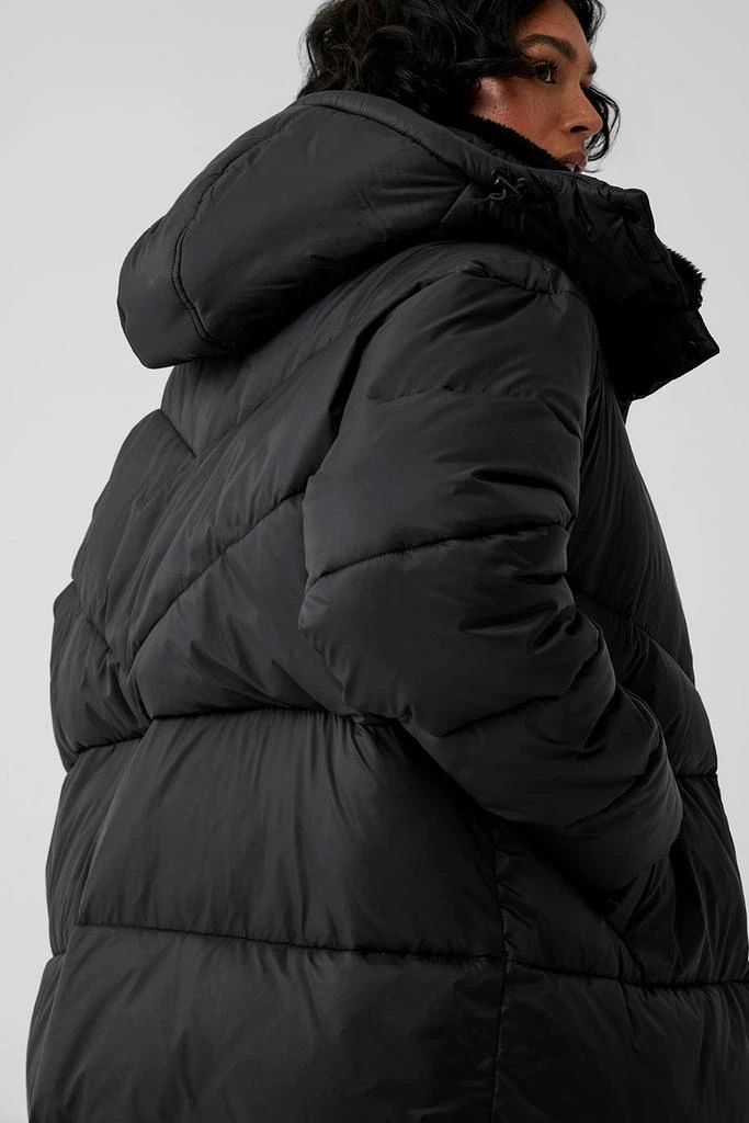 Gold Rush Puffer Trench - Black 商品