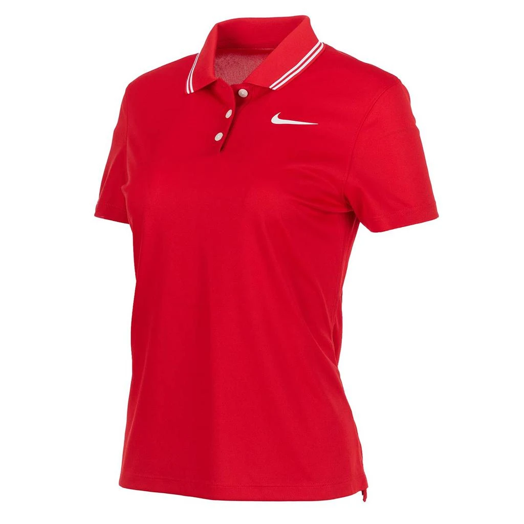 商品NIKE|Nike Women's Team Dri-FIT Victory Short Sleeve Polo,价格¥128,第5张图片详细描述