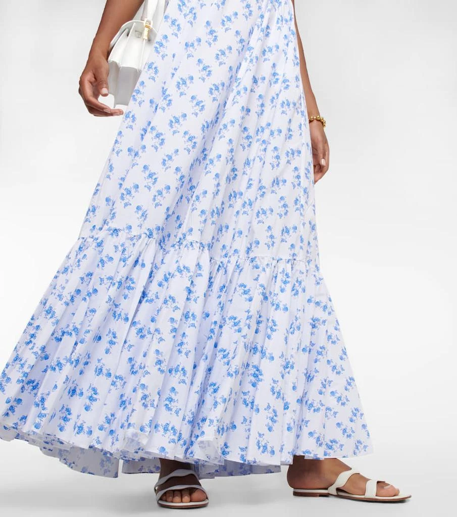 商品CAROLINE CONSTAS|Gianna printed poplin maxi dress,价格¥3112,第5张图片详细描述