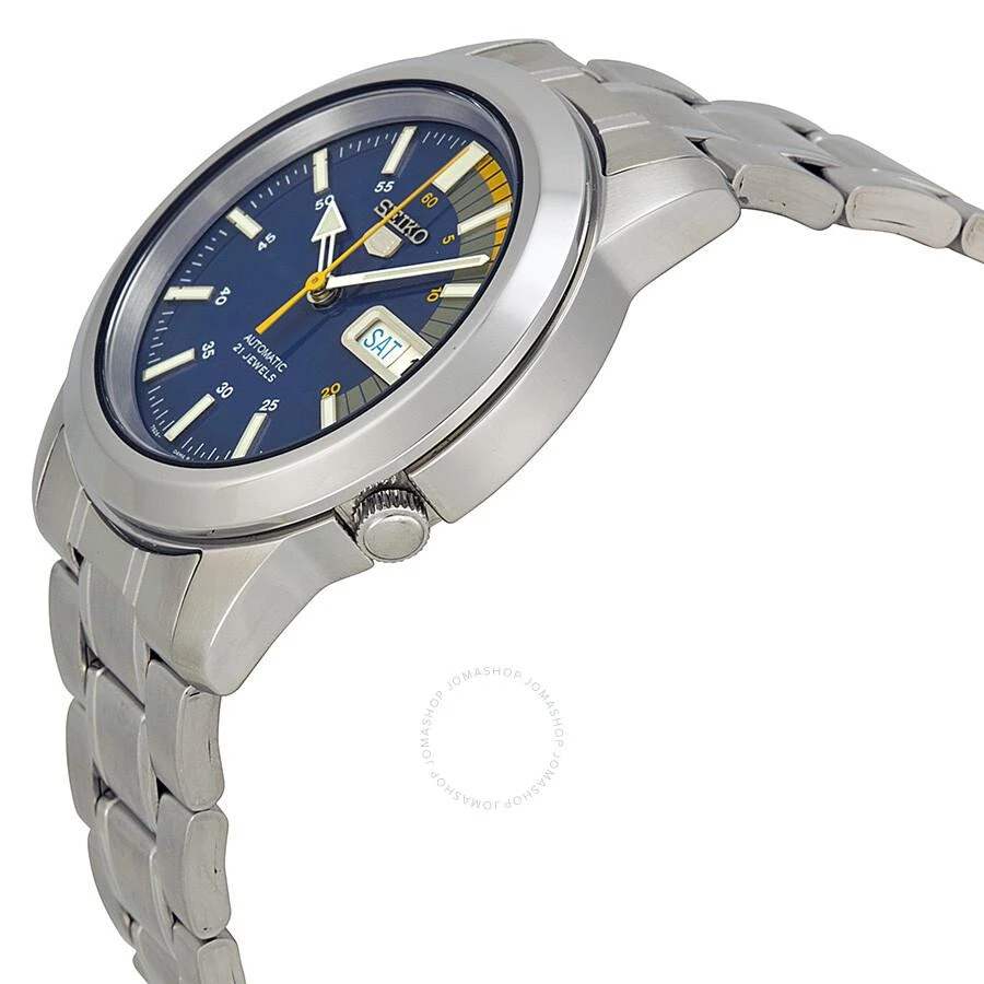 商品Seiko|5 Blue Automatic Blue Dial Men's Watch SNKK27,价格¥770,第2张图片详细描述