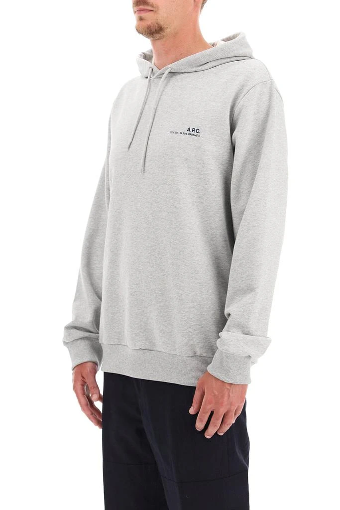 商品A.P.C.|A.p.c. item 001 logo print hoodie,价格¥1120,第4张图片详细描述