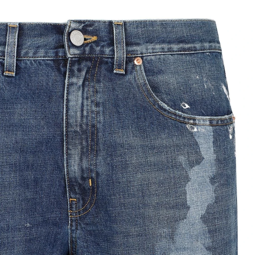 商品Martine Rose|Martine Rose Straight Leg Splatter Printed Jeans,价格¥2212,第4张图片详细描述