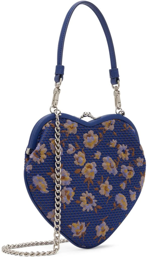 商品Vivienne Westwood|Blue Belle Heart Frame Bag,价格¥1591,第3张图片详细描述
