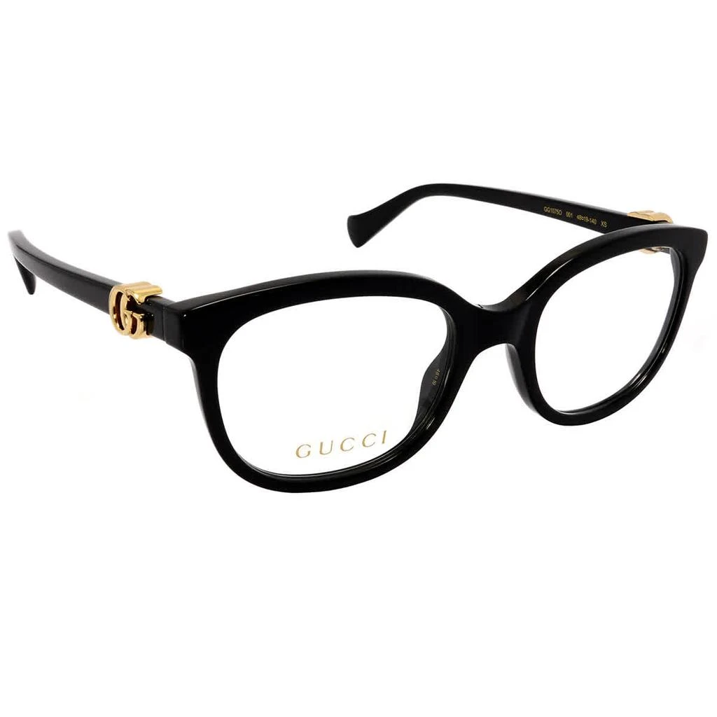 商品Gucci|Demo Rectangular Ladies Eyeglasses GG1075O 001 48,价格¥1274,第2张图片详细描述