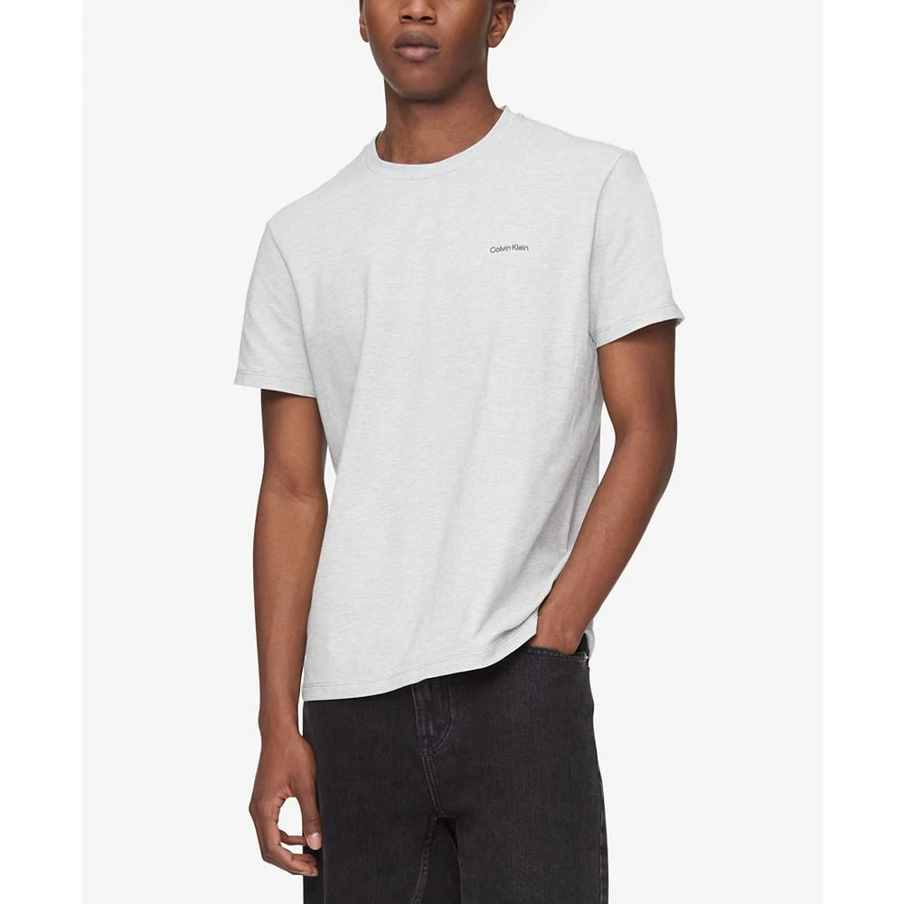 商品Calvin Klein|Men's Solid Tech Piqué T-Shirt,价格¥203,第1张图片