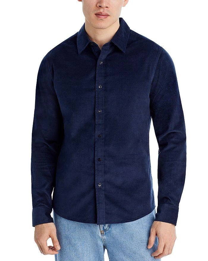 商品Michael Kors|Slim Fit Baby Cord Long Sleeve Shirt,价格¥335,第1张图片