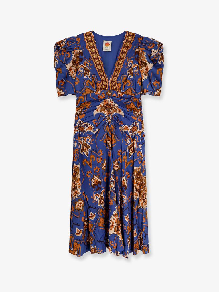 ワンピース FARM RIO Ornament Floral viscose midi dress Farm Rio Ornament Floral viscose midi dress - Dresses