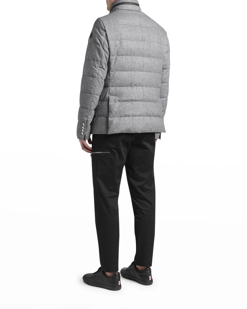 商品Moncler|Men's Danthonie Glen Check Down Jacket,价格¥22955,第4张图片详细描述