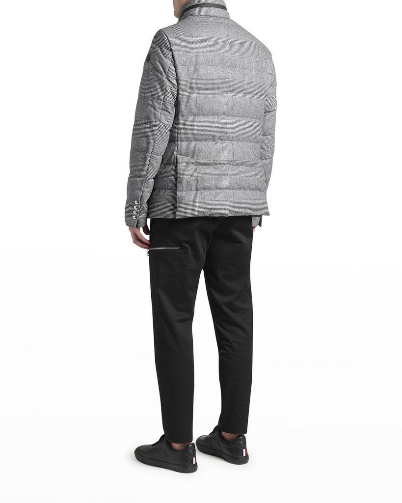 商品Moncler|Men's Danthonie Glen Check Down Jacket,价格¥20706,第6张图片详细描述