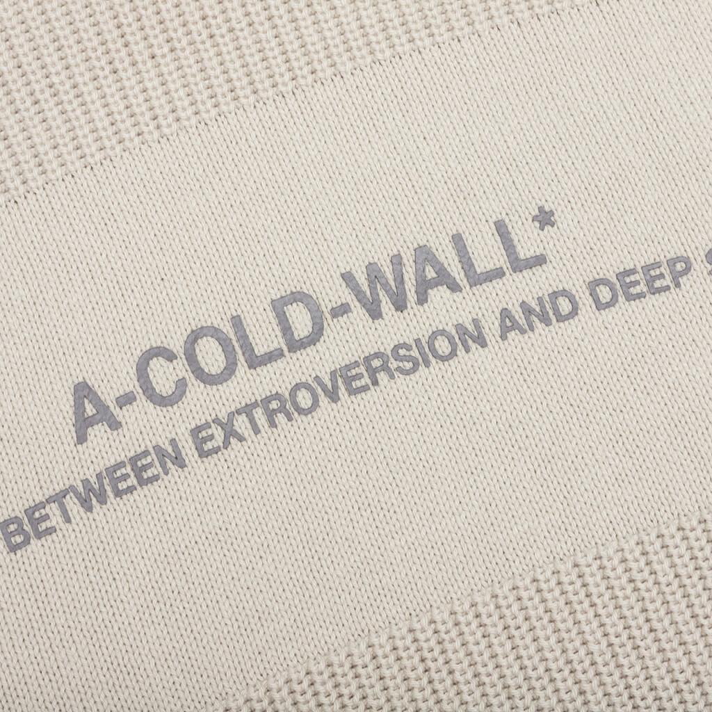 商品A-COLD-WALL*|A-Cold Wall Dialogue Knit - Bone,价格¥3067,第5张图片详细描述