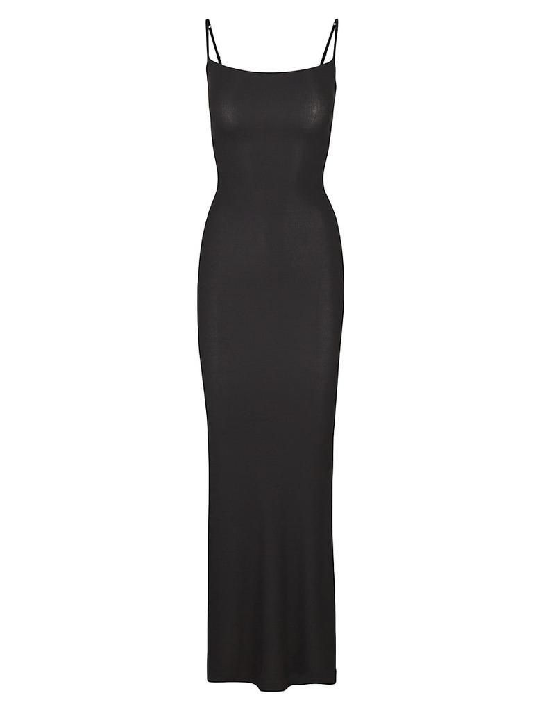 SKIMS | Soft Lounge Rib Long Slip Dress 589.12元 商品图片