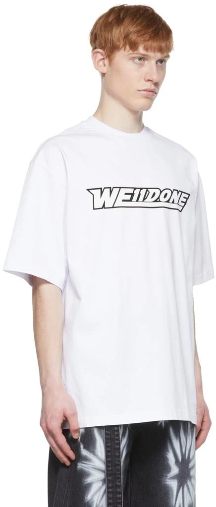 商品We11done|White Cotton T-Shirt,价格¥919,第2张图片详细描述