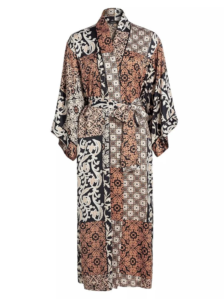 商品Natori|Tapestry Satin Robe,价格¥661,第1张图片