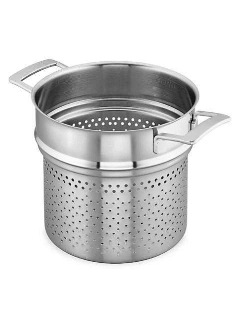 商品Demeyere|8-Quart Stainless Steel Pasta Insert,价格¥896,第1张图片