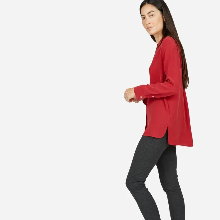 商品Everlane|宽松式真丝无领衬衣,价格¥457,第2张图片详细描述