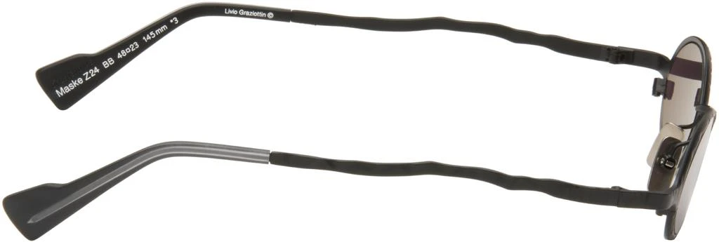 商品Kuboraum|Black Z24 Sunglasses,价格¥3944,第2张图片详细描述