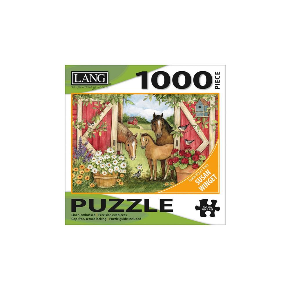商品Lang|Heartland Barn 1000pc Puzzle,价格¥76,第4张图片详细描述